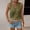 Army Green, variant on Womens 100%Cotton Tank Tops Dressy Casual Summer Lace Sleeveless V Neck Tee Shirts Pleated Front Buttons Blouses for Summer Beach Daily