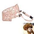 thumbnail image 4 of Cesta de Plástico Portátil Hugtrwg Bozal Ajustable Para Perro Máscara Jaula Malla Nuevo, 4 of 6