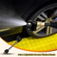 thumbnail image 3 of Buse de Nettoyeur Haute Pression, Changement Rapide 6-en-1 et Réglable, Buse de Nettoyeur Haute Pression Réglable avec Connexion Rapide 1/4 Pouce pour Nettoyeur Haute Pression, 3 of 8