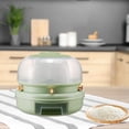 thumbnail image 4 of Dispensador de arroz giratorio, contenedor para almacenar arroz, caja para almacenar granos con medidor Verde, 4 of 7