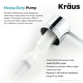 thumbnail image 4 of KRAUS Kitchen Soap and Lotion Dispenser in Stainless Steel, 4 of 7