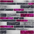 thumbnail image 1 of Tile Floor Stickers Marble Embossed Pattern Modern Style PVC Wall Sticker Waterproof Self-adhesive For Living Room Toilet, 1 of 12