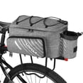 thumbnail image 1 of Lixada Expandable Bike Trunk Bag Bicycle Rack Rear Seat Bag, 1 of 8