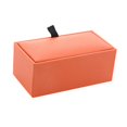 thumbnail image 2 of Caja de exhibición de joyas Caja de exhibición de la cubierta Flip Diseño giratorio Pequeño gemelo Regalos Caja de gemelos para hombres, 2 of 8