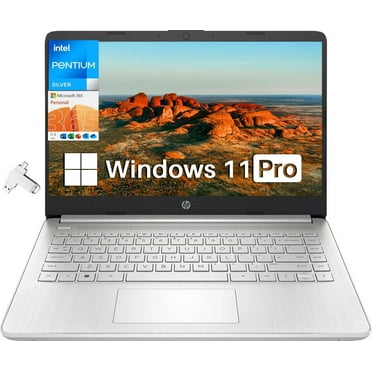 HP Laptop Business Student, Intel Pentium N5030, 8GB RAM, 256GB SSD, 1-Year Microsoft Office 365, 14" HD Display, Wi-Fi, Bluetooth, Windows 11 Pro