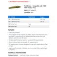thumbnail image 2 of Fuel Screen - Compatible with 1984 - 1988 Pontiac Fiero 1985 1986 1987, 2 of 2
