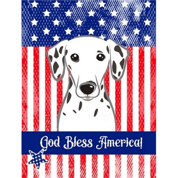 Caroline's Treasures BB2140GF Dalmatian Flag Garden Size , Small, multicolor