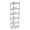 Iron+Plastic#1, variant on Shelving Units, 6 Tier Shelf Corner Wire Shelf Rack Pentagonal Shelves Adjustable Metal Heavy Duty Free Standing Corner Storage Display Rack for Bathroom, Living Room, Kitchen - Black