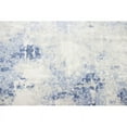 thumbnail image 3 of Bashian E110-IVBL-4X6-5675A 3 ft. 6 in. x 5 ft. 6 in. Everek Abstract Transitional Polypropylene Machine Made Rectangle Area Rug, Ivory & Blue, 3 of 5