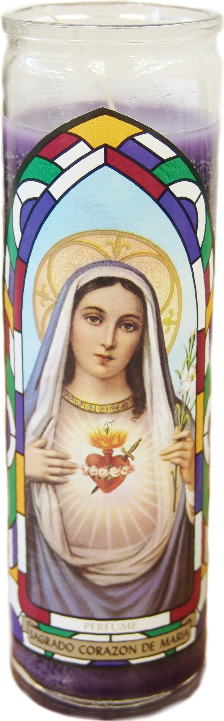 Sanctuary Scented S. Corazon Mary Candle