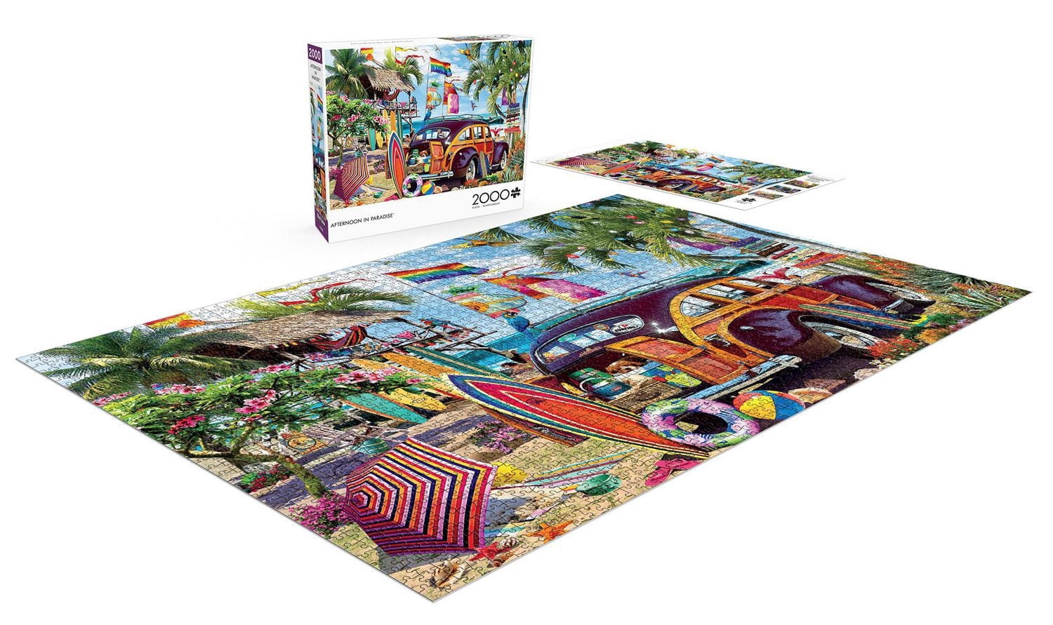 Buffalo Games - Afternoon in Paradise - 2000 Piece Jigsaw Puzzle