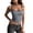 Dark Blue,#023, variant on Women Y2k Summer Striped Cami Tops Spaghetti Strap Backless Slim Fit Tank Top Aesthetic Sleeveless Going Out Tops,M