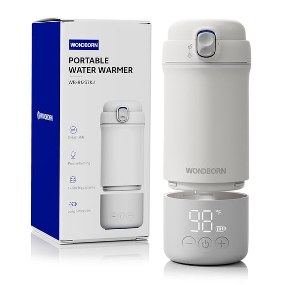 Calentador de Biberones Portátil WONDBORN 500 ml 30W Carga Rápida