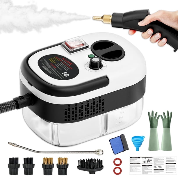 Limpiador a Vapor Portátil AULANK 2500W de Alta Presión 1.2L