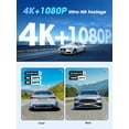 thumbnail image 3 of Dash Cam ddpai Z60 Pro 4K+1080P frontal y trasera de 3 pulgadas IPS, 3 of 9