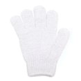 thumbnail image 1 of Bath Gloves, Natural Bamboo Body And Face Exfoliating Cleansing Gloves For Adults And Children (white), 1 of 1
