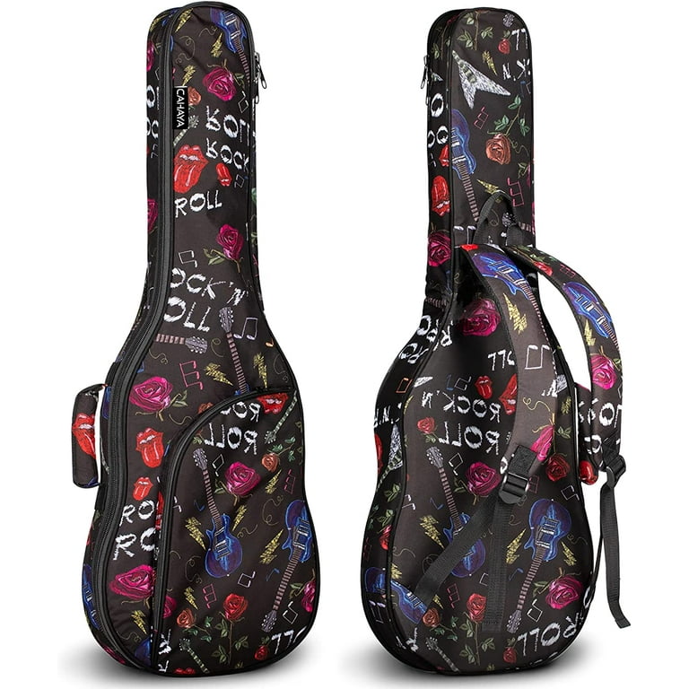 CAHAYA Electric Guitar Bag Soft Guitar Case 8mm Padding Gig Bag