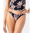 thumbnail image 7 of Roxy Playa Hermosa Reversible Hipster Cheeky - Size L - Color: Brown/Black Combo, 7 of 7