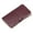 Burgundy, variant on 7829 Compact PU Leather Traveler Notebook with Multiple Inserts A6 Size Portable Diary Suitable for Students Professionals