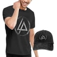 thumbnail image 2 of SpaceX Falcon 1 and Falcon 9 Flight Patches Washed Baseball-Cap + T-Shirt Combo Set, 2 of 6