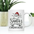 thumbnail image 2 of Koyal Wholesale Santa Claus Ceramic Coffee Mug, Santa's Favorite Cardiologist, 2 of 5