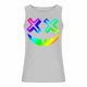 thumbnail image 4 of Camiseta sin mangas de cuello redondo para hombre, con estampado de Halloween, cuello redondo, estilo informal, deportiva, para hombre, 4 of 5