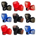 thumbnail image 2 of SharkTRUE Gants de Boxe pour Adultes, Mitaines de Frappe pour Enfants pour l'Entraînement et la Protection, 2 of 8