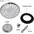 thumbnail image 4 of 2pcs Sink Strainer, Stainless Steel Kitchen Sink Stopper Strainer, Hole Sink Sto - chuan, 4 of 5