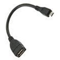 thumbnail image 3 of Leegoal USB 2.0 Female to Micro Male Adapter Black Cable, OTG Host Mode, Android Compatible, 1 Pack, 3 of 5