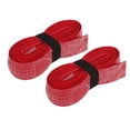 thumbnail image 4 of Tennis Racket Grip Tape, 2 PCS Tennis Racquet Overgrips Shock Absorption Sweat Absorbing Polyurethane Nitrogen Fiber  For Sports Red,Blue,Pink,Yellow,Orange, 4 of 8