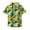 Y171-Green, variant on PRfgtbd Toddler Boys Hawaiian Shirt Kids Summer Short Sleeve Button Down Shirts Tropical Print Casual Gentleman Tops Beach Floral Shirts Trendy Tee Blouse