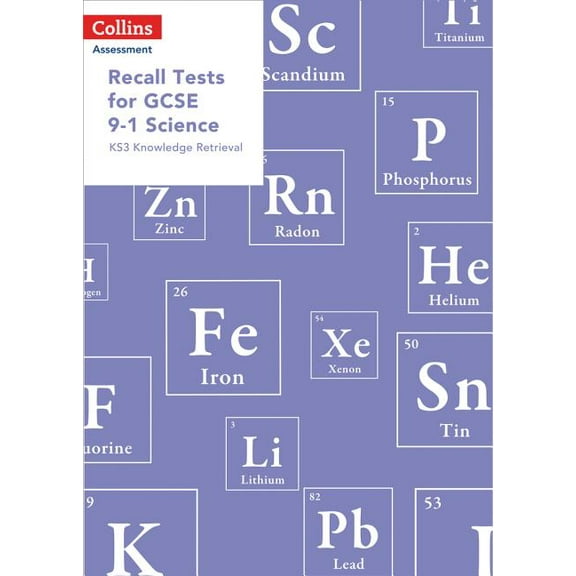 Collins Assessment Recall Tests for GCSE 9-1 Science: KS3 knowledge retrieval, (Paperback)