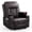 Brown, variant on ODUMDUM Recliner Chairs for Adults, Massage Rocker with Heated Recliner 360 Degree Swivel Single Sofa Seat Living Room Oversize Recliners, Grey