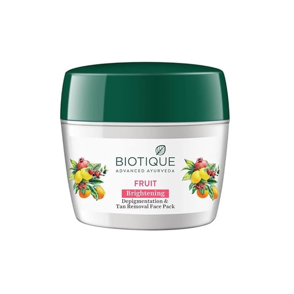 Biotique Fruit Brightening Depigmentation and Tan Removal 235gm