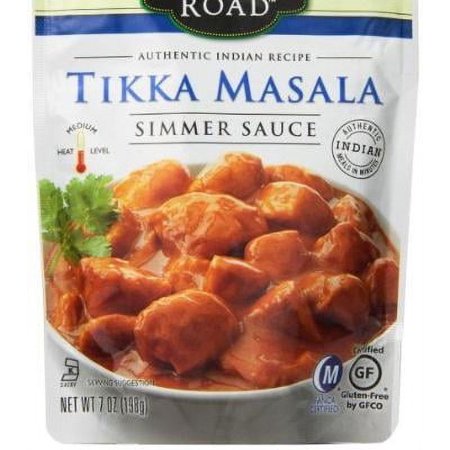 8 Pack : Saffron Road Tikka Masala Indian Simmer Sauce  7 Ounce