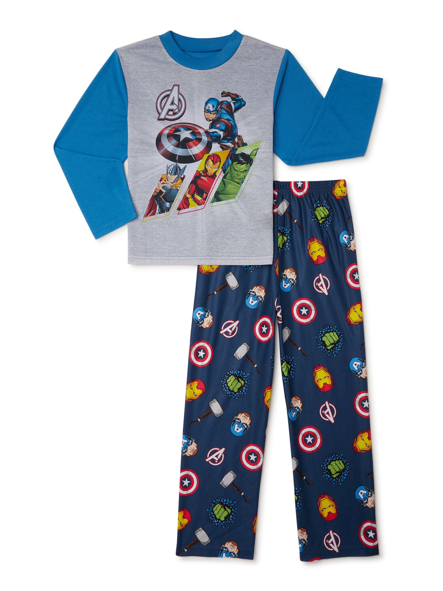 Guardians of the galaxy Boys' license 2 piece jersey pajama set Size 8 