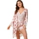 thumbnail image 1 of Conjuntos De Pijama De 3 Piezas Mini De Satén Con Encaje Sexy Para Mujer Rosa S, 1 of 5