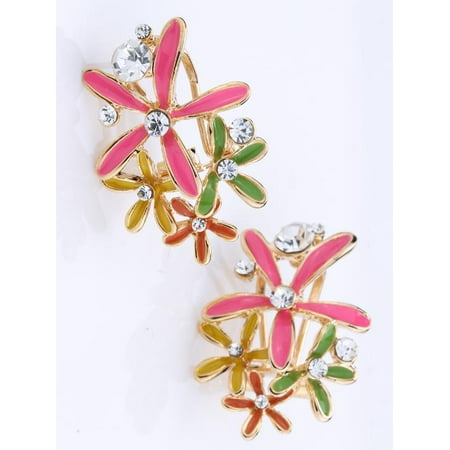 Dropship Wholesale Discount - Flower leaf stud earrings fashion jewelry gifts gifts for women girls her wife mom wholesale dropship EA21
