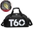 thumbnail image 3 of Oxford Fitness Bag Bolsas de gimnasio portátiles de gran capacidad para hombres y mujeres (blanco negro ( Ndcxsfigh Para Estrenar, 3 of 9