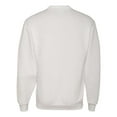 thumbnail image 3 of JERZEES NuBlend® Cardigan Sweatshirt in White S/M | 773MPR, 3 of 3