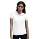 thumbnail image 2 of Fruit Of The Loom- Polo de manga corta 65/35 para mujer (Blanco), 2 of 2