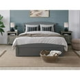 thumbnail image 2 of AFI Warren Solid Wood Full Bed w/ Footboard & Twin Trundle in Gray, 2 of 16