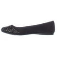 thumbnail image 4 of Womens SC35 Angelynn Rhinestone Sparkle Ballet Flats, Black, 8.5 US, 4 of 6