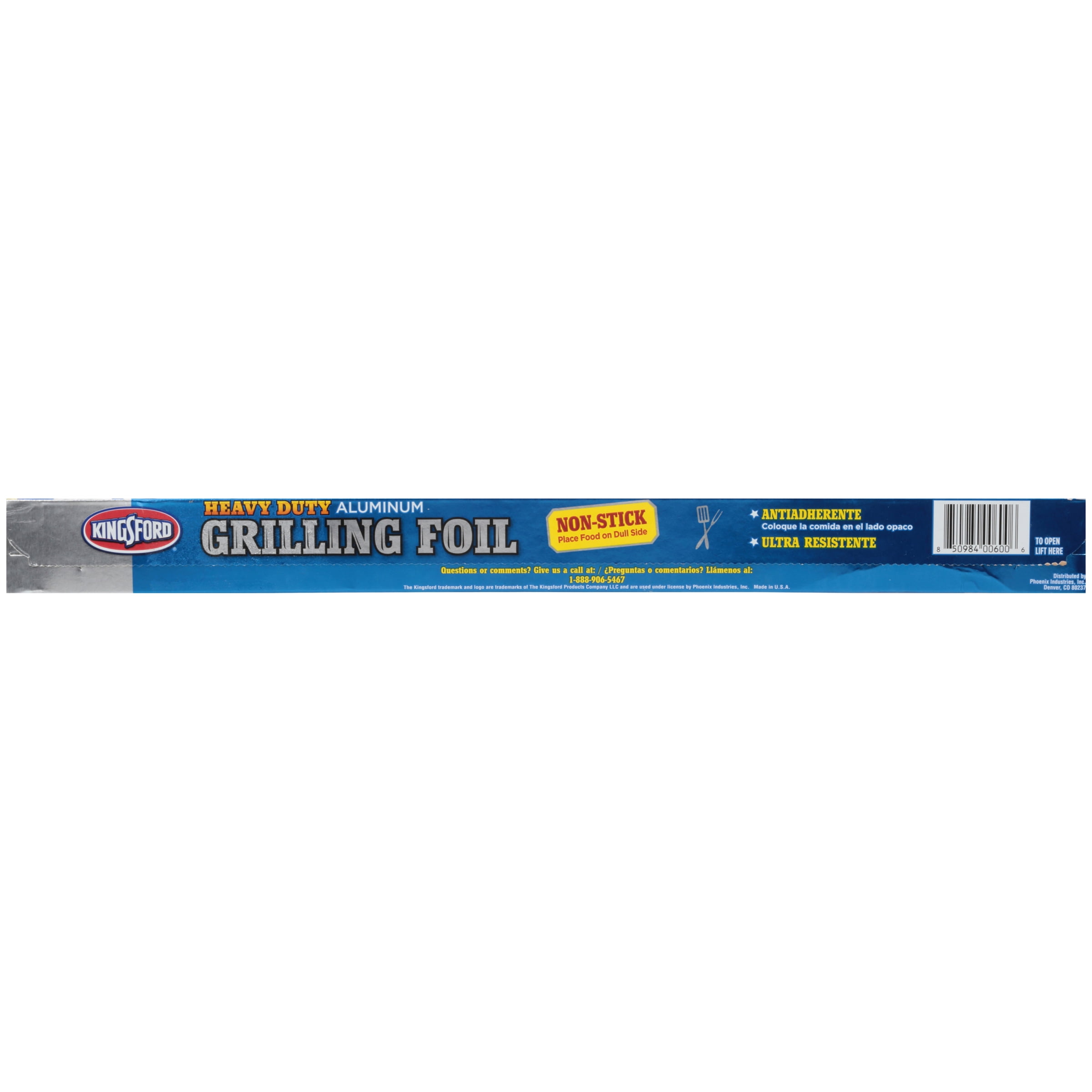  Kingsford Heavy Duty Aluminum Grilling Foil, Aluminum Foil for  Grilling, Cooking, Steaming, and Food Storage, Kingsford Grilling Foil,  Durable Aluminum Foil, Kingsford Foil