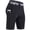 Black Model a, variant on LYMAYTER Men's Athletic Compression Shorts Workout Running Pocket Design Letter Shorts For S-3XL