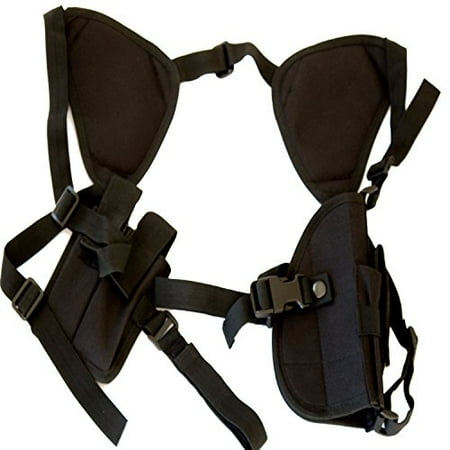 Best Shoulder Gun Holster for Concealed Carry - Universal Fit for Glock, Smith & Wesson, Ruger, & All (Best 9mm Glock Ammo)
