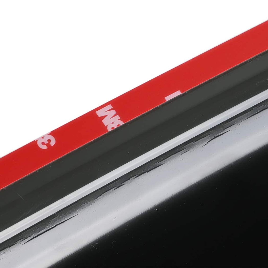In-Channel Window Visor Vent Rain Guard Deflectors Dark Smoke Tint 4-Piece Set-In Channel Window Visor Vent Rain Shades Guard Deflectors