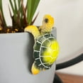 thumbnail image 3 of Green Turtle Planter Decorations,Resin Hanging Sea Turtle for Pot Tortoise Figure Plant Pot Hanger Small Statue for Terrapin Cute Plants Terrapin Sculptures for Indoor Outdoor Garden Patio,Blue, 3 of 5