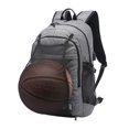 thumbnail image 1 of kurtrusly Waterproof Sports Backpack Comfortable And Durable For Active Lifestyle Detachable Mesh Bag grey, 1 of 6