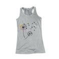 thumbnail image 4 of ibuvkizy Tank Tops for Women 2025 Womens Summer Tank Tops,Women's fashion casual loose undershirt printed sleeveless undershirt tops, 4 of 5